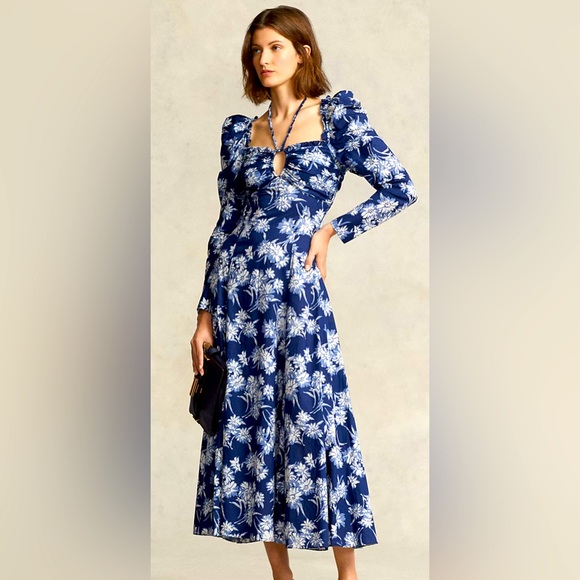 Polo Ralph Lauren Dresses & Skirts - POLO Ralph Lauren Floral Halter-Tie Dress